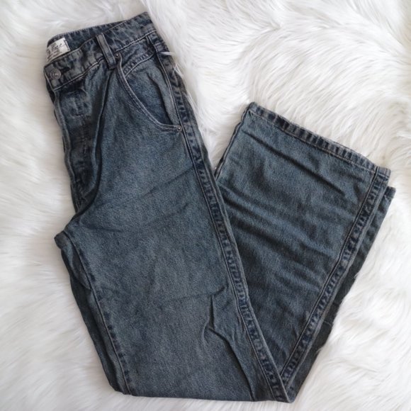 NEW Free People New Without Tag Lakefield Slouchy Jeans Size 25 - Picture 4 of 10